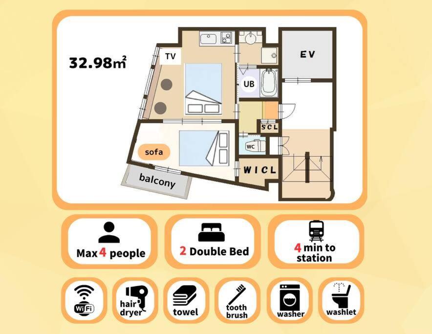 501,Open Sale,Residential Hotel Alex Осака Екстер'єр фото
